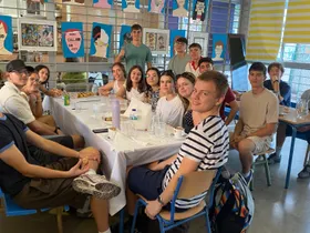 Frühstück in der spanischen Partnerschule IES Alguadaíra