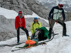 Bohrung für eine Messsonde (Quelle: fotokerschi/Kerschbaummayr)