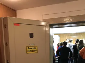 Klassen bei den Schließfächern