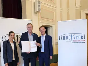 Verleihung Schulsportgütesiegel