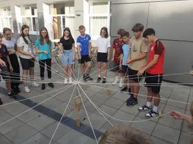 Turmbau-Challenge der 5A