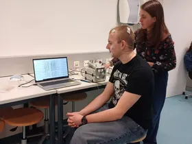 Anlegen von Elektroden