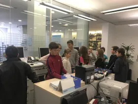 Klassen in der Sparkasse