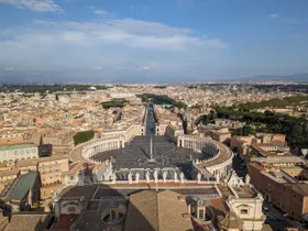 Ausblick Kuppel Petersdom