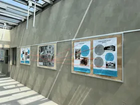 Ausstellung an der KZ-Gedenkstätte Mauthausen