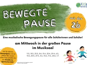 Einladung zur bewegten Pause