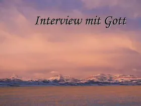 Bild Interview mit Gott