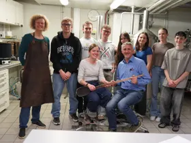 WPG-Gruppe im Braukeller