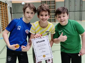 Burschen 1. Platz