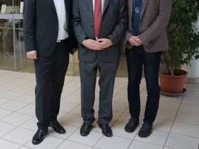 prov. Leiter Mag. Dr. Bernd Langensteiner, HR Mag. Dr. Alfred Klampfer, SQM HR Mag. Günther Vormayr