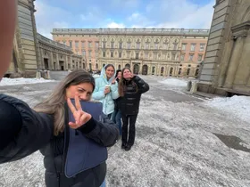 Me and my new Swedish friends