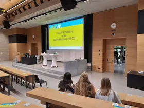 Eröffnungsveranstaltung im Hörsaal 1