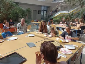 Pizza essen