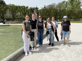 Rast im Mirabellgarten