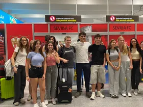Empfang am Flughafen