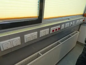 Leiste mit Lichtschaltern