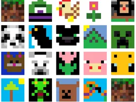 Pixel-Art der 2B