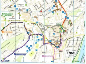 Radwege in Enns
