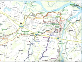 Radwege nach Enns