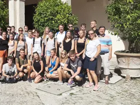 Die Projektgruppe in Tivoli