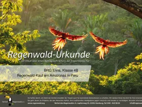 Spendenurkunde