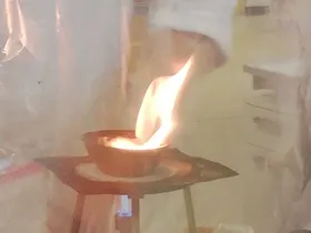 Feuer und Flamme