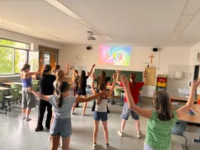 Just Dance am Sporttag