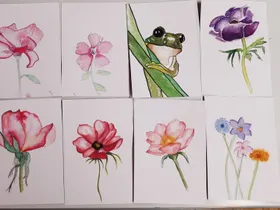 Kunstwerke des Workshops Aquarellmalerei