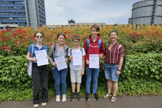 Mathematik-Miniolympiade - Wir waren dabei