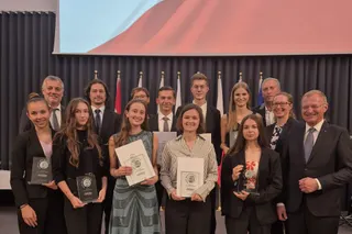 Empfang der ausgezeichneten Maturantinnen und Maturanten 2024