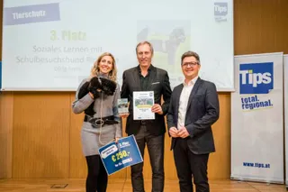 b[r]g Enns holt erneut den 3. Platz bei der Aktion "Spitzenschule"