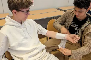 Unsere Schüler*innen sind Erste-Hilfe-fit!