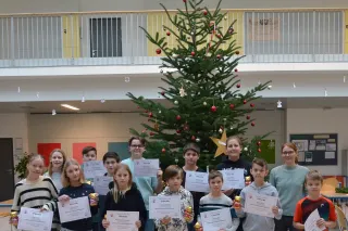Drei Schüler des b[r]g Enns beim Biber der Informatik österreichweit auf Platz 1