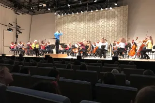 Besuch an der Musikuniversität Linz - Peter und der Wolf