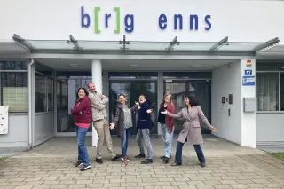 Job-shadowing am b[r]g Enns