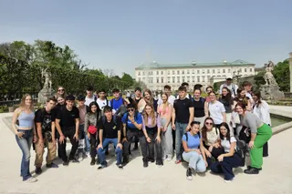 18 spanische Schüler*innen und 5 Lehrer*innen aus Andalusien zu Besuch am b[r]g Enns
