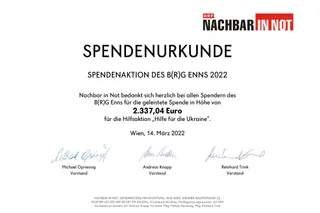 Buffetaktion - "Nachbar in Not"