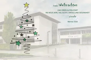Weihnachtswünsche aus dem b[r]g Enns!