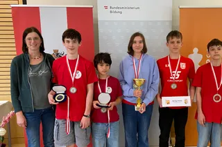 Das b[r]g Enns holte den Bundessieg im Schulschach