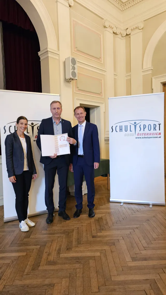 Verleihung Schulsport-Gütesiegel in Bronze!
