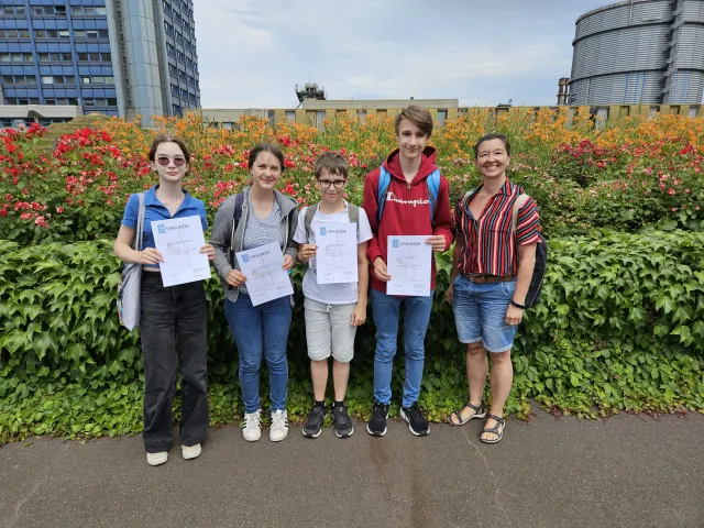 Mathematik-Miniolympiade - Wir waren dabei