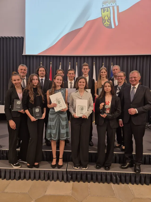 Empfang der ausgezeichneten Maturantinnen und Maturanten 2024