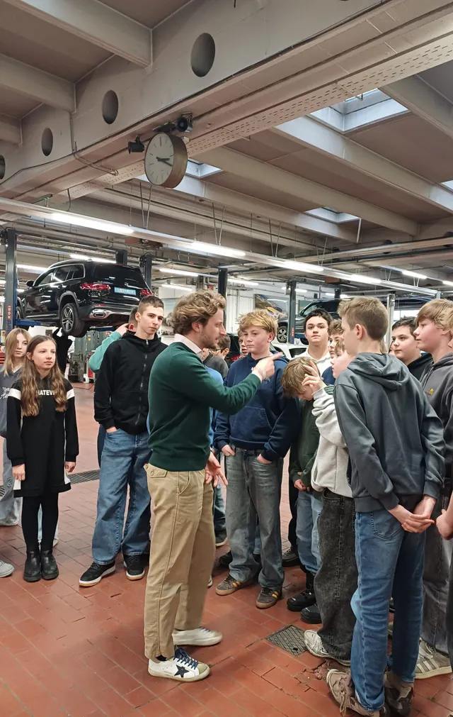 Besuch bei der Firma Pappas in Linz