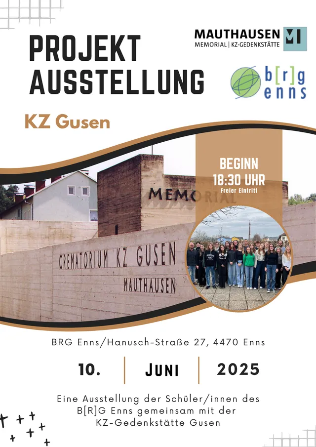 10. Juni 2025: Ausstellungseröffnung zum KZ Gusen am b[r]g Enns