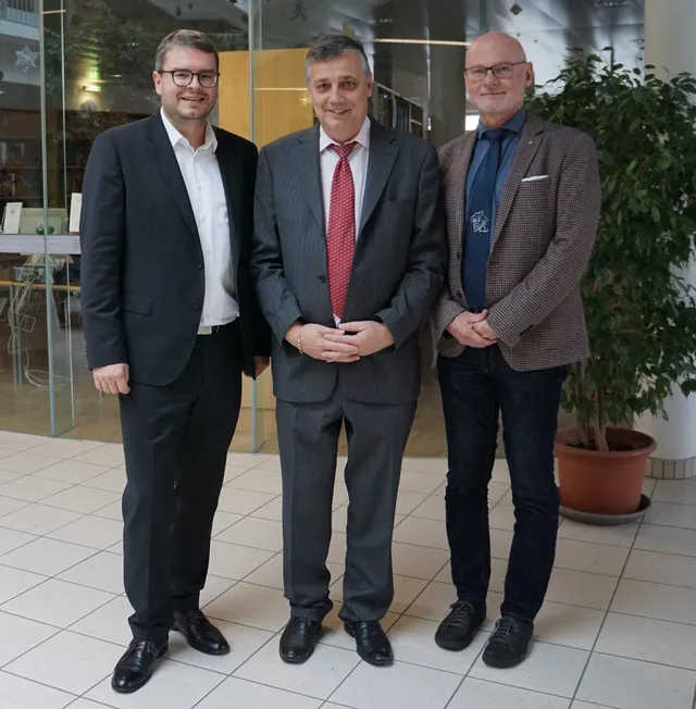 Besuch von der Bildungsdirektion