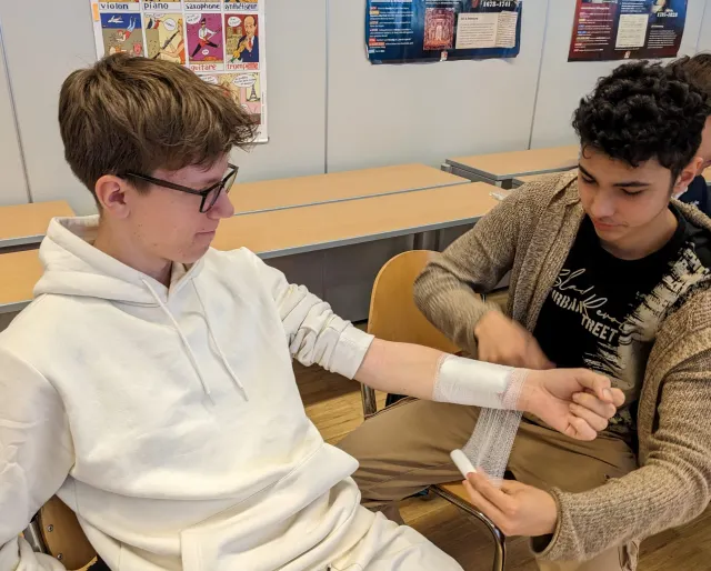 Unsere Schüler*innen sind Erste-Hilfe-fit!