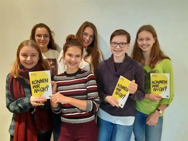 Schülerinnen der 6B bei Schreibwettbewerb erfolgreich