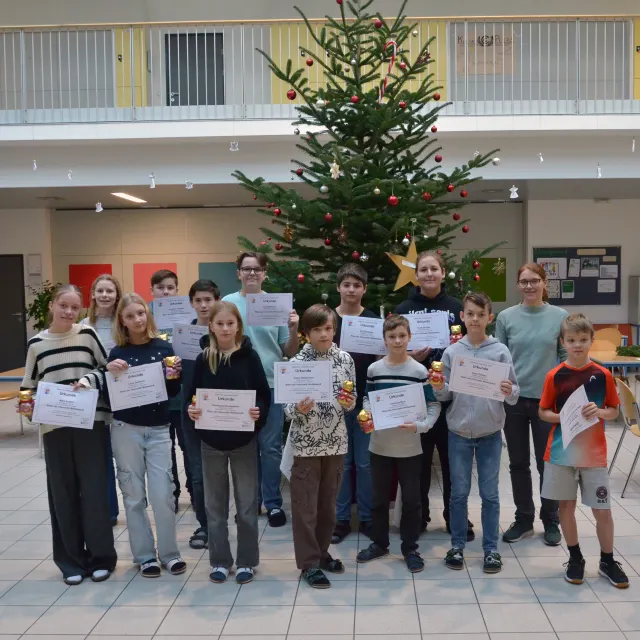 Drei Schüler des b[r]g Enns beim Biber der Informatik österreichweit auf Platz 1