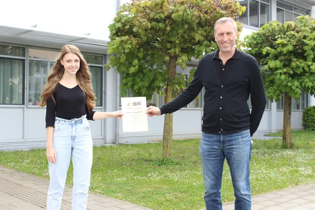 Landessiegerin beim Känguru der Mathematik
