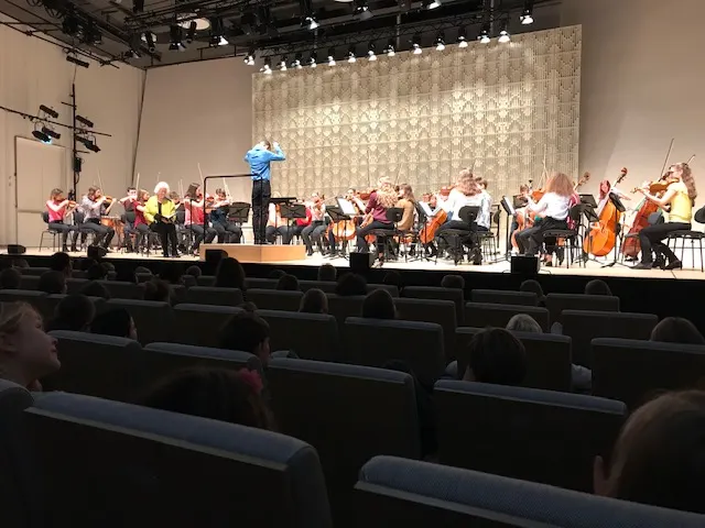 Besuch an der Musikuniversität Linz - Peter und der Wolf